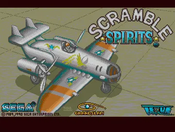 Scramble Spirits screen shot title